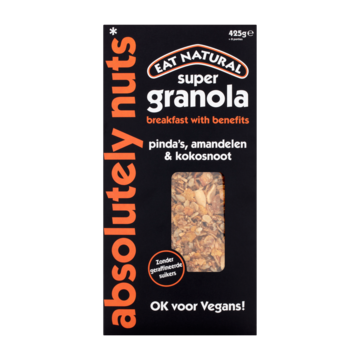 Eat Natural Super granola absolutely nuts (425 gr) Eat Natural Super granola absolutely nuts (425 gr)