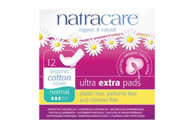 Natracare Ultra Extra Pads Normal Maandverband