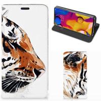Bookcase LG V40 Thinq Watercolor Tiger - thumbnail