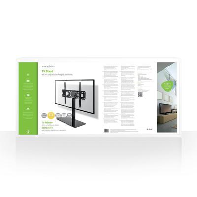 Nedis TVSM2030BK Vaste Tv-standaard 32 - 65" Max. 45 Kg 4 Hoogtestanden