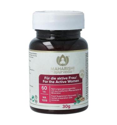 Maharishi Ayurv Voor de actieve vrouw/MA 1009 60 Tabletten