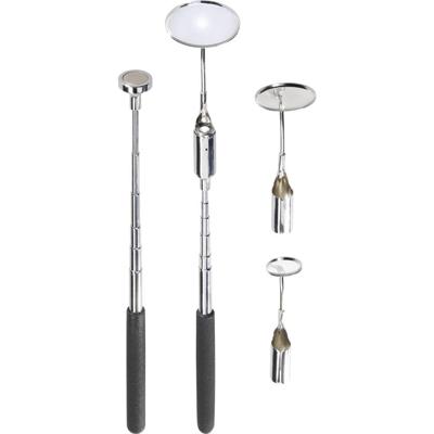 TOOLCRAFT 816419 Inspectiespiegelset 5-delig met LED-verlichting
