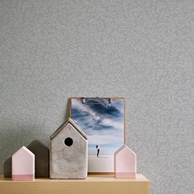 AS Creation Maison Charme - Grijs - Natuur - 390734