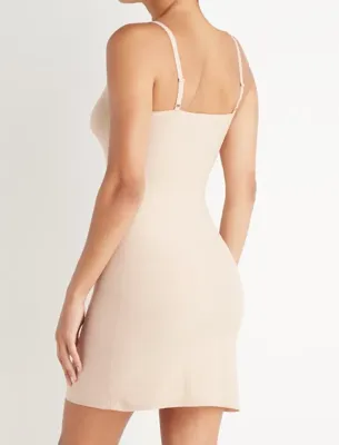 Gladde onderjurk naadloos - Soft Stretch - Verstelbare bandjes - Naadloos