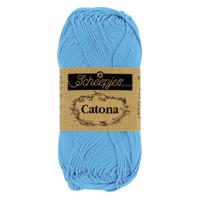 Scheepjes Catona 25g - 384 Powder Blue - Haakgaren / Breigaren - thumbnail