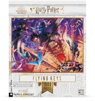 New York Puzzle Company Flying Keys - 1000 stukjes - thumbnail