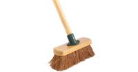 Kinderbezem hout 75 cm - thumbnail