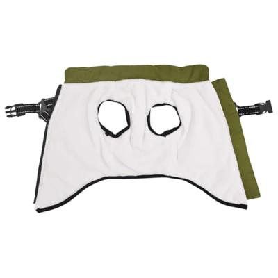 VidaXL Hondenjas met harnas waterdicht reflecterend legergroen l28