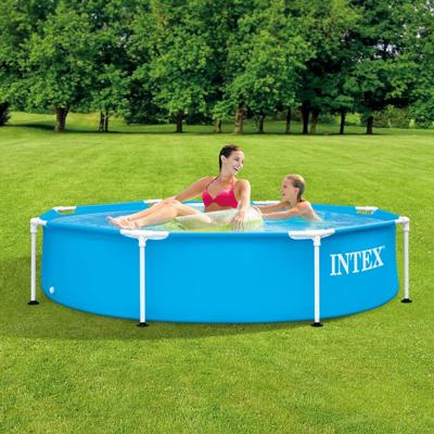 Intex Opzetzwembad - metalen frame - Ø244cm