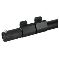 Wentex Pipe & Drape telescopische staander 180-420cm zwart - thumbnail