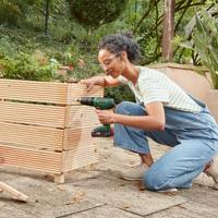 Bosch Home and Garden 06039D810D Accu-klopboor/schroefmachine 18 V 1.5 Ah Li-ion Incl. 2 accus, Incl. lader, Incl. koffer, Incl. accessoires - thumbnail