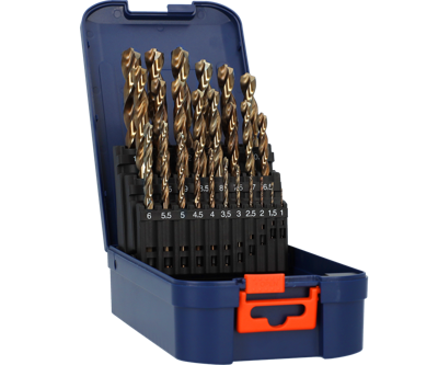 Rotec Spiraalborenset | 116 | DIN 338 | TOP-X | 25-dlg | ø1-13 ABS - 900.0065