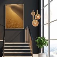 Steinhauer Hanglamp bollique Ø 60 cm 5 lichts 3801 messing - thumbnail