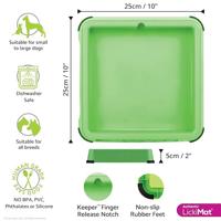 LickiMat® Likmatten-houder Indoor Keeper, groen - thumbnail