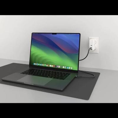 Hyper HyperJuice silicone USB-C naar USB-C kabel (2m/240W) - Black - thumbnail