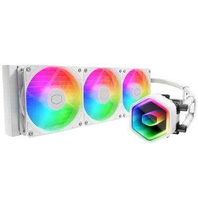 Cooler Master MLW-D36M-A18PA-RW MasterLiquid 360 Core II ARGB White, Gen 3 punp, 3x 120mm ARGB