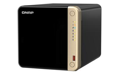 QNAP TS-464 NAS Tower Intel® Celeron® N5095 8 GB DDR4 0 TB QNAP QTS Zwart
