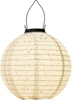 Solar lampion 25 cm wit/marrakesh Anna's Collection - Annas collection - thumbnail
