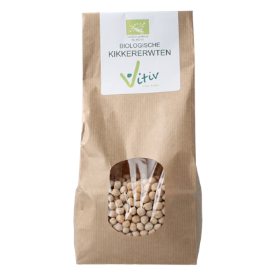 Vitiv Kikkererwten bio 500 Gram Vitiv Kikkererwten bio 500 Gram