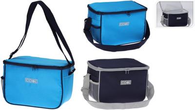 Koeltas 6 liter 26x16x18cm 2 ass kleur