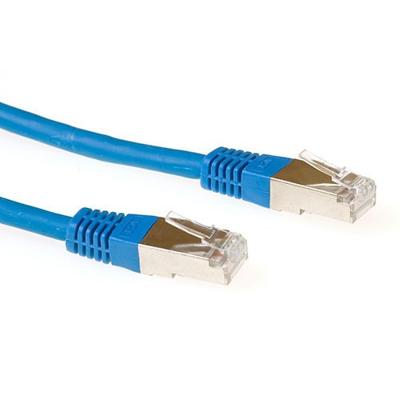 ACT IB5307 LSZH SFTP CAT6A Patchkabel Blauw - 7 meter