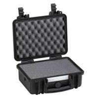 Explorer Cases 2712hl koffer zwart met plukschuim - thumbnail