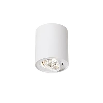 QAZQA Moderne plafondspot wit draai- en kantelbaar AR70 - Rondoo Up