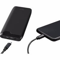 Azuri Slim Powerbank Azuri + USB-C 10.000 mAh - thumbnail