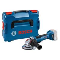 Bosch Blauw gws 18v-10 p accu haakse slijper | 125 mm | zonder accu en lader | in l-boxx - 06019j4102 - thumbnail