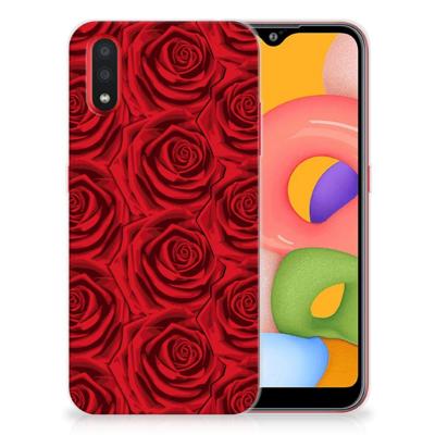 Samsung Galaxy A01 | TPU Case | Red Roses Samsung Galaxy A01 | TPU Case | Red Roses