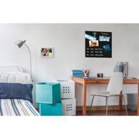 Sigel SI-B1101 Glasmagneetbord Be!Board 450x450mm Zwart - thumbnail