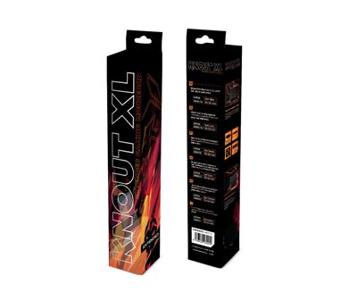 Gaming mat Krom NXKROMKNTXL Zwart (1 Stuks) (90 x 35 x 0,3 cm)