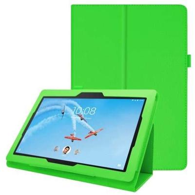 Lenovo Tab E10 | Bookcase | Groen met Standaard