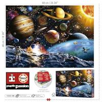 Puzzel Educa Planets 1000 Onderdelen - thumbnail