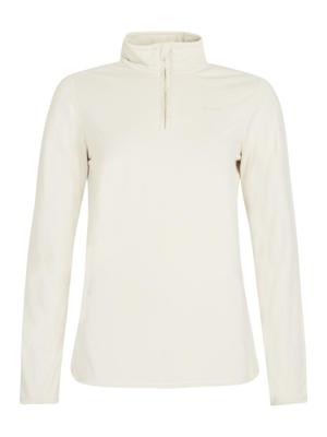 Protest Fabriz 1/4 Zip Dames Fleece Kitoffwhite XXL/44 Protest Fabriz 1/4 Zip Dames Fleece Kitoffwhite XXL/44