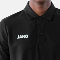 JAKO 6365K Polo Base Kids - Zwart - 152 - thumbnail