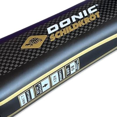 Tafeltennisracket - Schildkröt - 758221 - 100% Carbon - Liga QRC Rubber - One Size