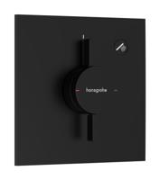 Hansgrohe DuoTurn E kraan inbouw voor 1 functie, mat zwart - thumbnail