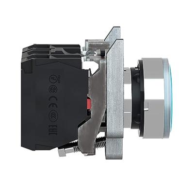 Schneider Electric XB4BW36B5 Harmony XB4BW36B5 Druktoets Bedieningsknop vlak 1 knop Blauw Druk-ontgrendeling 1 stuk(s)