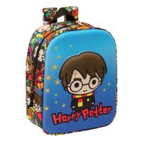 Schoolrugzak Harry Potter Blauw Multicolour 22 x 27 x 10 cm 3D - thumbnail