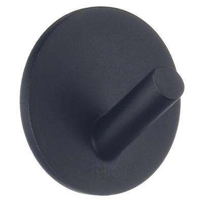 Haak Smedbo Xtra Design Mini Rond Zelfklevend Mat Zwart Smedbo Haak Smedbo Xtra Design Mini Rond Zelfklevend Mat Zwart Smedbo