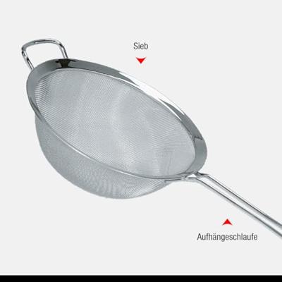 GEFU - Zeven - Zeef 23cm RVS