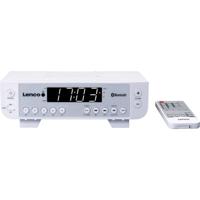 Lenco KCR-100 Keukenradio VHF (FM) Bluetooth Wit - thumbnail
