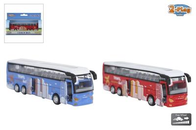 2-play bus die-cast, 12,5cm