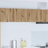 Hangkast Riga Artisan Eiken 80 x 31 x 40 cm Bewerkt hout - thumbnail