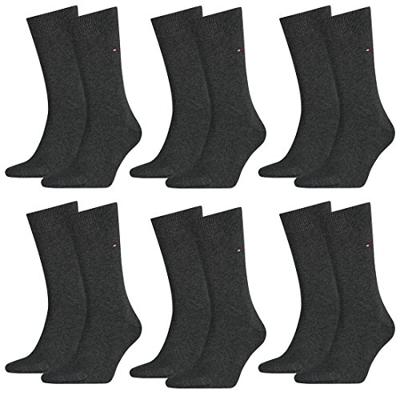 Tommy Hilfiger Men Sock Classic Antraciet melange 2-pack-47/49