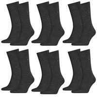 Tommy Hilfiger Men Sock Classic Antraciet melange 2-pack-47/49 - thumbnail