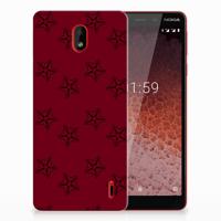 Nokia 1 Plus TPU bumper Sterren - thumbnail