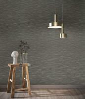 Noordwand Botanica Behang met natuurlijk streepeffect 33320 - thumbnail