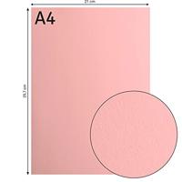 Florence • cardstock papier 216g glad a4 rose 10x - thumbnail